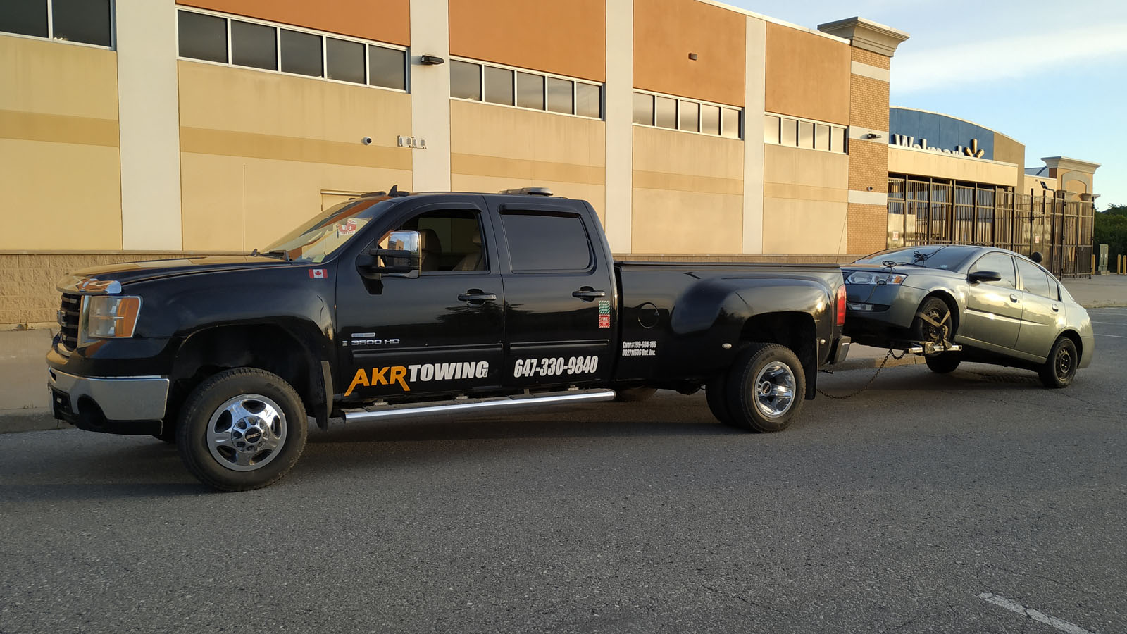 get car towed by AKR towing